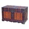 Vintiquewise Large Antique Style Steamer Trunk, Decorative Storage Box QI003318L - alternate 1